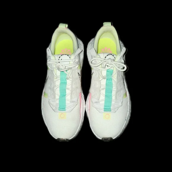 NIKE White Crater Impact Sneakers - Picture 4 of 7